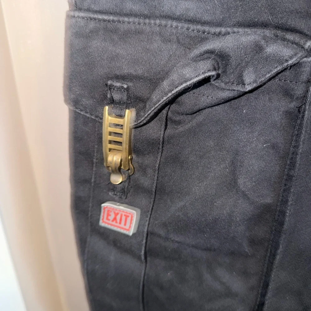 Vintage EXIT Cargo Pants Industrial Utility Streetwear Canadian 90s Raver 28 - Picture 3 of 8